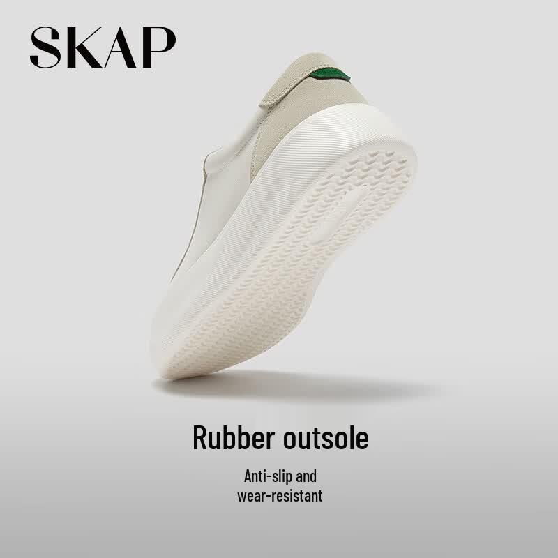 SKAP Men's Casual Thick-Sole Low-Top Sneakers