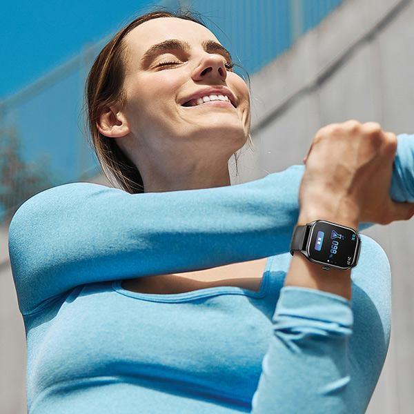 Awei Smartwatch H21 2,01Zoll Schwarz/Black