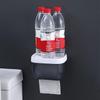 Wall Mount Toilet Paper Holder Waterproof Mobile Phone Storage Shelf Toilet Paper Storage Rack Tissue Bathroom Box 3 Colors