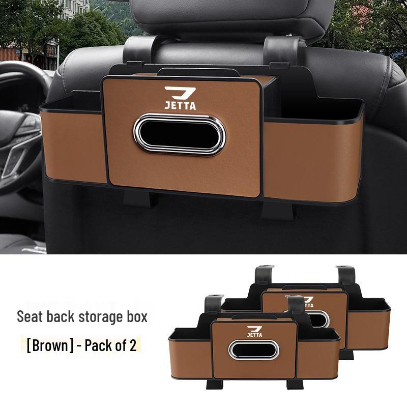 Jetta Car Seat Back Hanging Storage: Cup Holder & Tissue Box for VA3/VA7/VS5/VS7 Models