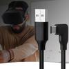 Kabel Do Okularów Vr Alogy Przewód Usb Do Usb Type-C 5M Do Oculus Link Quest 1 2 3 Czarny
