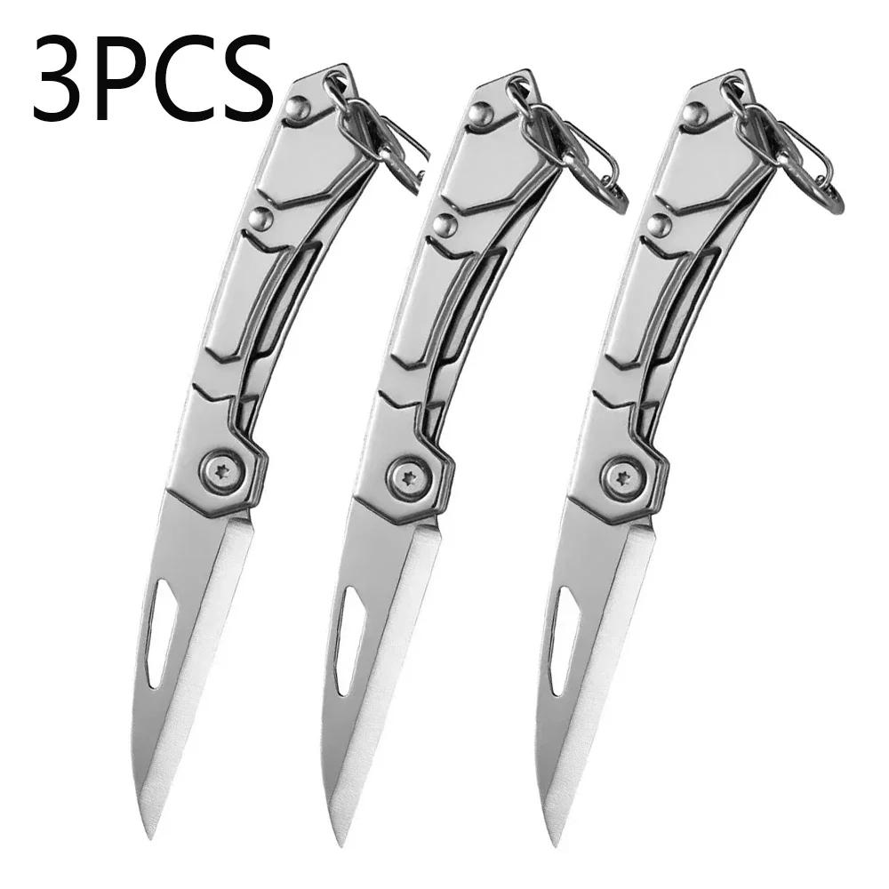 Camping folding knife fruit knife, professional outdoor knife, sharp knife portable hunting knife, multi-functional pocket knife