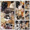 Crying Cat Memes Handyhülle für Samsung Galaxy S26 S24 S23 Ultra S25 Edge S22 S21 Plus S20 FE + Weiche Druckschale Funda Galaxy S2