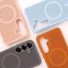 Heat Dissipation For Magsafe Magnetic Charging Case For Samsung S26 S25 S24 S23 FE S22 Ultra Plus Cooling Breathable Hard Cover