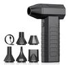 Portable Wireless Hair Dryer with Magnetic Nozzle and Aluminum Alloy Dust Blower