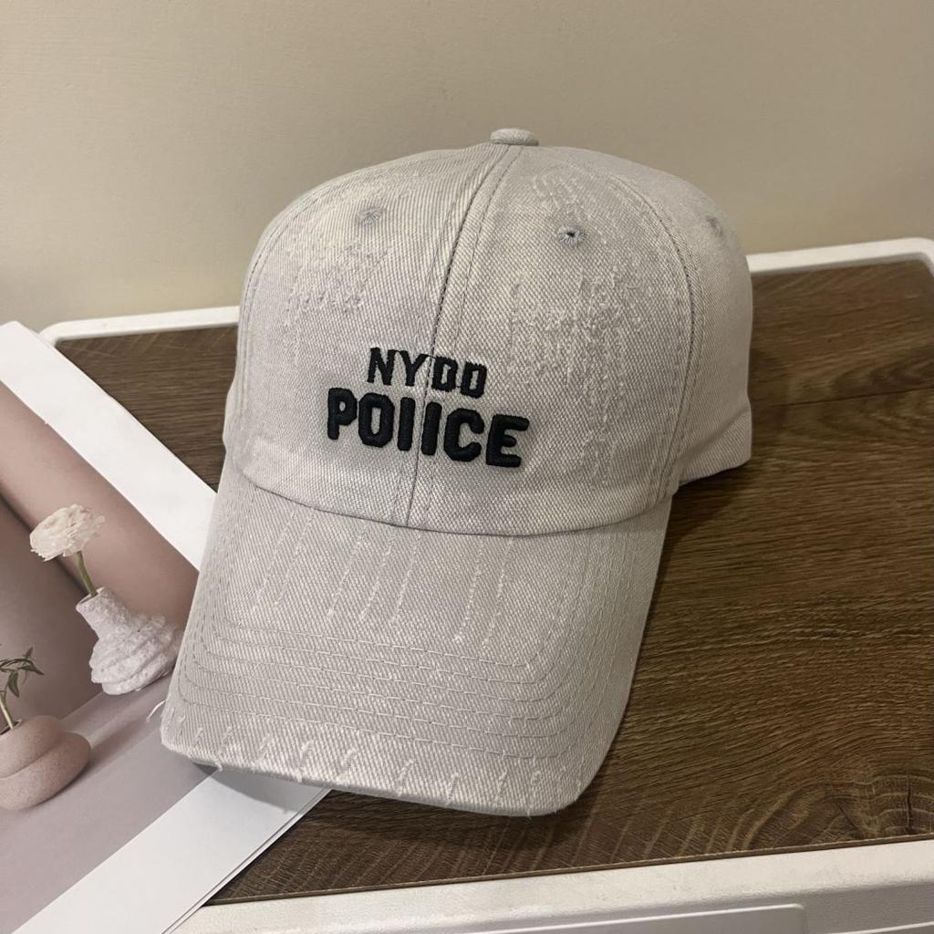 American Baseball Cap Women's New Washing Embroidered Letter Hat Men's Face Showing Small Personality Sun Protection Baseball Cap