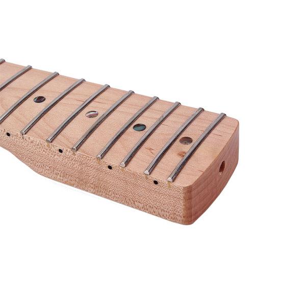 21 Fret Maple Glossy Natural ST Electric Guitar Neck Fingerboard Replacement