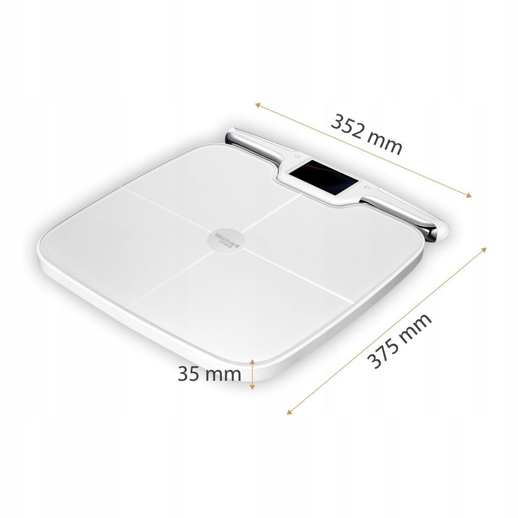 Analytical Bathroom Scale 57 Parameters Apple Health, Google Fit, WIFI