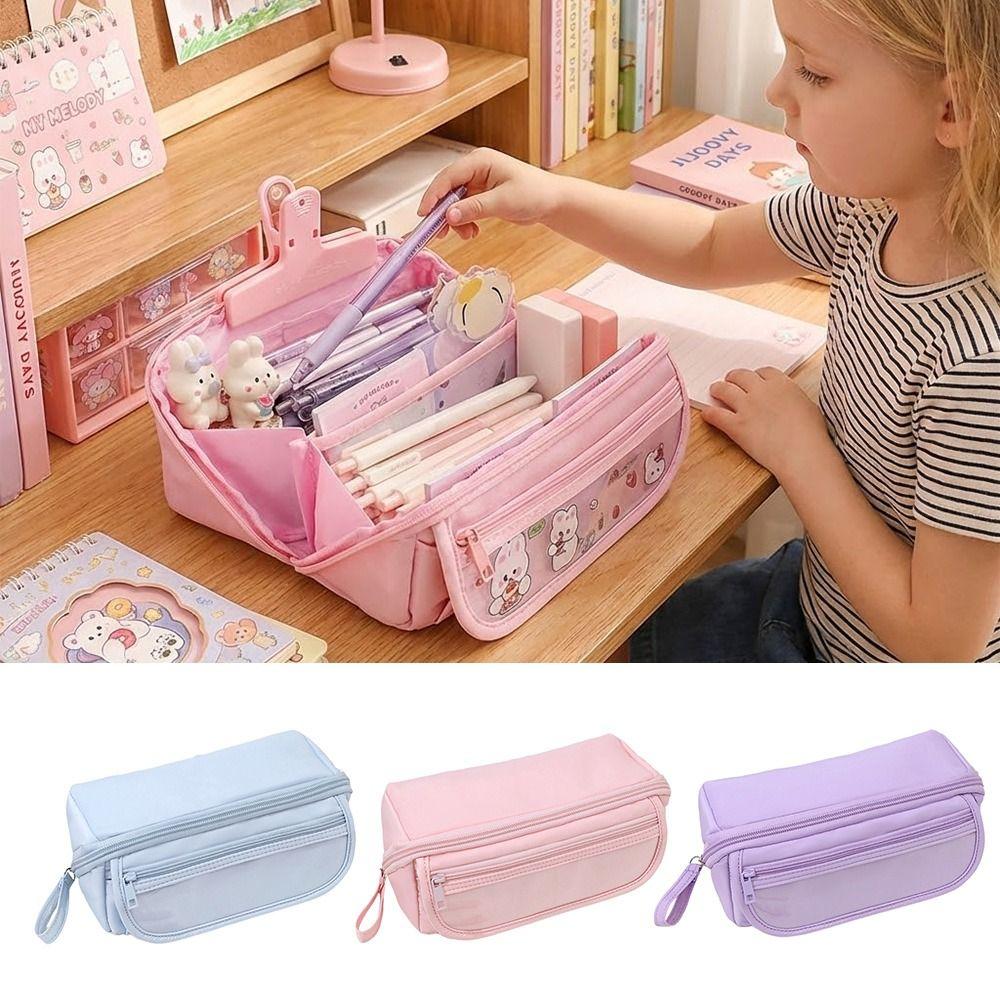 9-Layer Pen Bag Cartoon Stationery Bag New Pencil Case  Students
