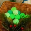 10pcs/set Glow In The Dark Christmas Elastic Ball Toys Christmas Decorations  Boys