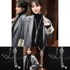 Elegant Long Geometric Necklace For Women With Crystal Accents And Stylish Drip Design