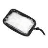 1PCS Travel Organizer Bath Toiletry Wash Storage Bag Case Black Zipper Clear Makeup Bags Pouch Women's Cosmetic Bag