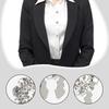 6x Rhinestone Button Covers Sewing Button Covers Decor Party Women Men