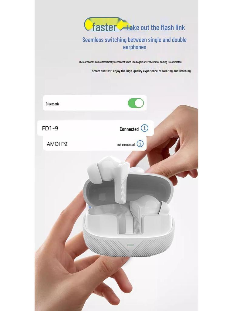 2025 High-Quality Sound Noise-Reducing Bluetooth Sports Headphones with Long Battery Life, Compatible with Xiaomi