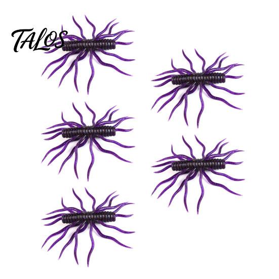 Bass Fishing Tackle 1/3/5Pcs 9.5cm/9g Floating Soft Lure with Multi-Tentacles, Realistic Topwater Baits Bionic Bait, Artificial Swimbait for