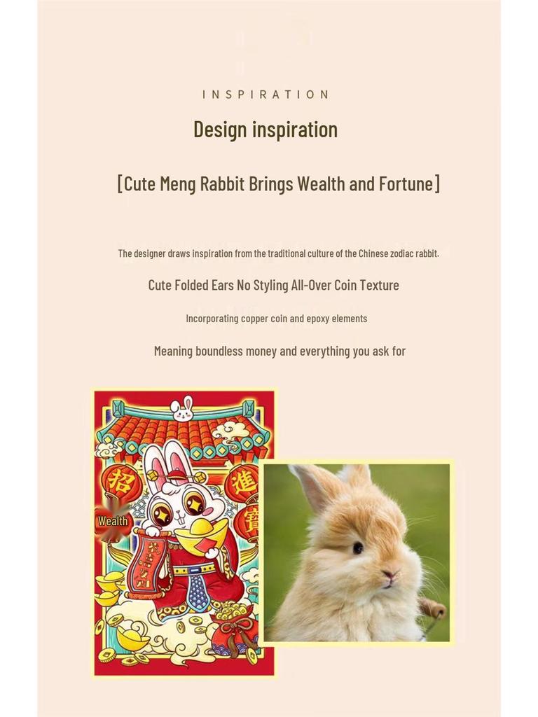 2023 Year of the Rabbit Zodiac Red Rope Bracelet – Women's Lucky Charm and Christmas Gift