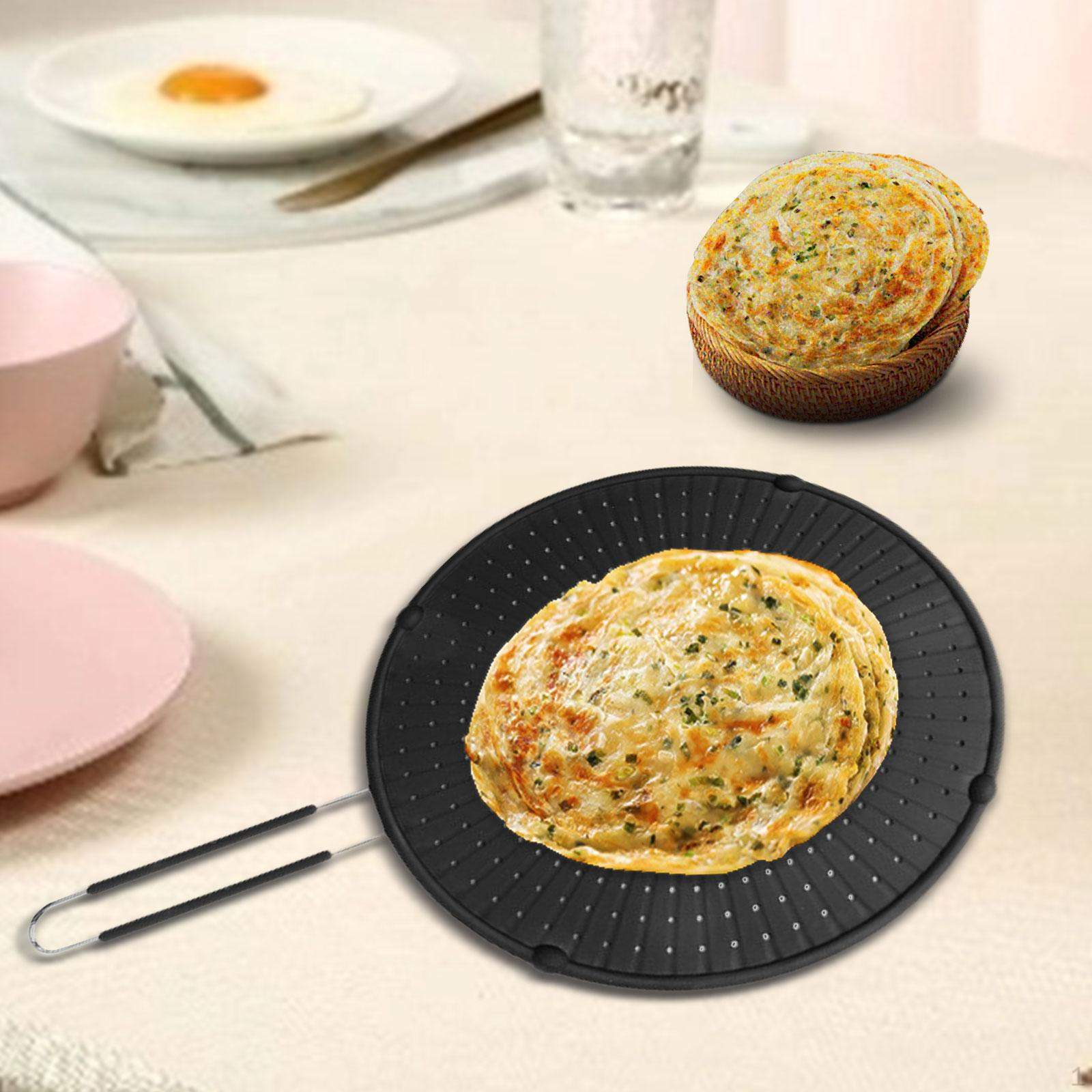 

Силиконовая защита от брызг, сливная доска, термостойкая защита от брызг масла для занятий спортом чёрный