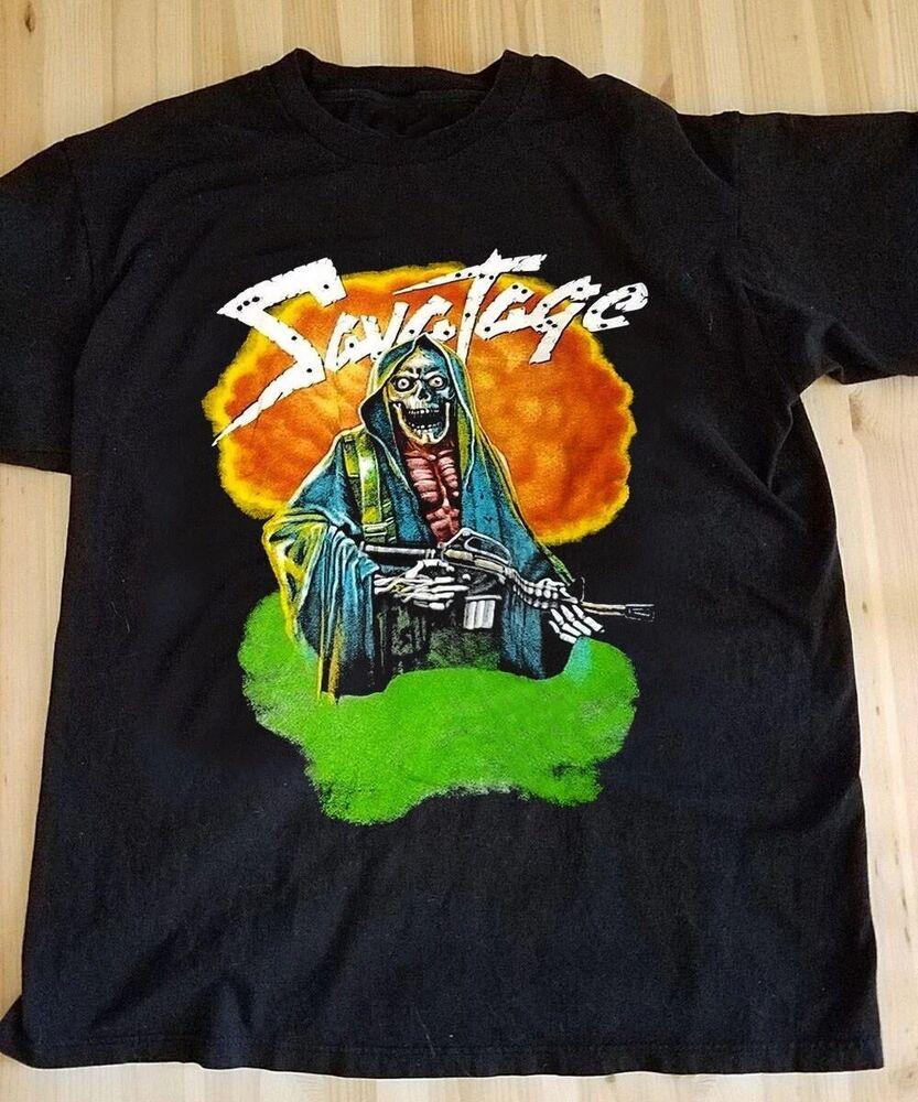

Винтажная футболка унисекс Savatage 1990 Gutter Ballet Concert Tour S