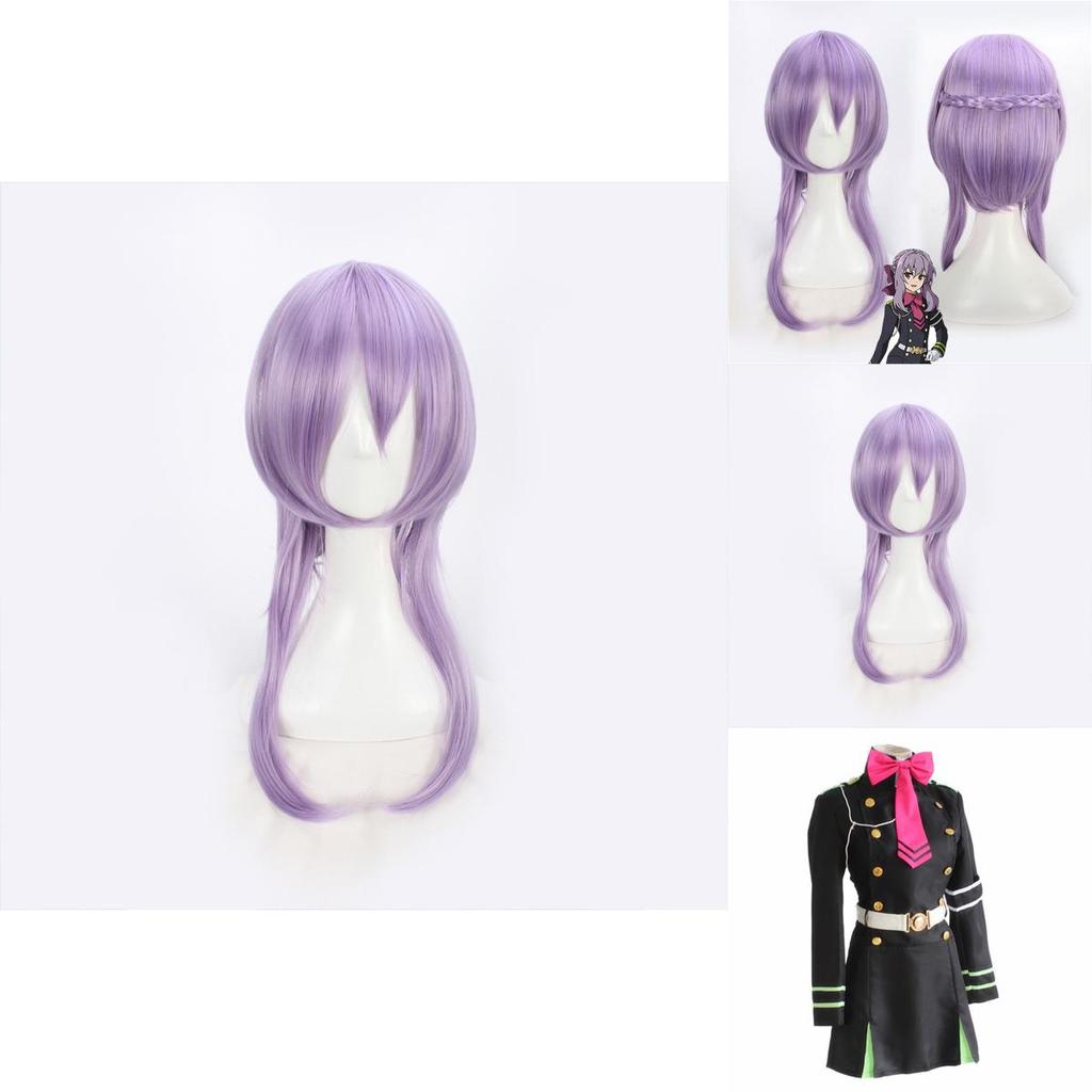 Elegant Anime Seraph Of The End Shinoa Hragi Military Uniform Cosplay Costume Dress For All Occasions