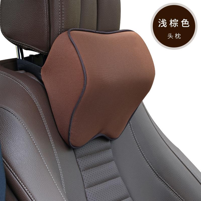 Car Neck Headrest Pillow Car Accessories Cushion Auto Seat Head Support Neck Protector Automobiles Seat Neck Rest Memory Cotton