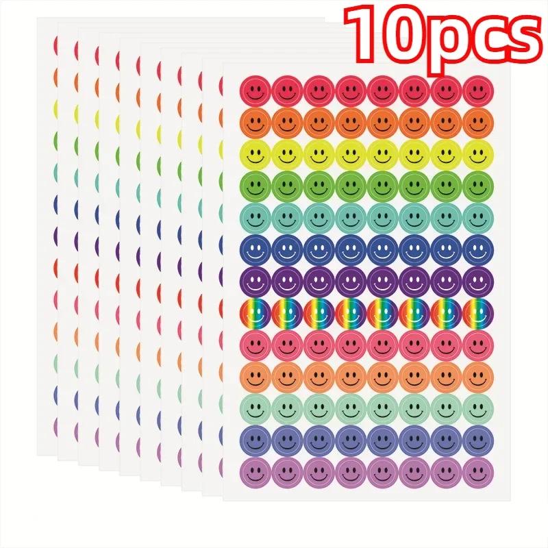 10pcs Star Reward Sticker DIY Self-adhesive Decoration Accessories Scrapbook Stickers For Journaling Children Gift DIY Arts Craf