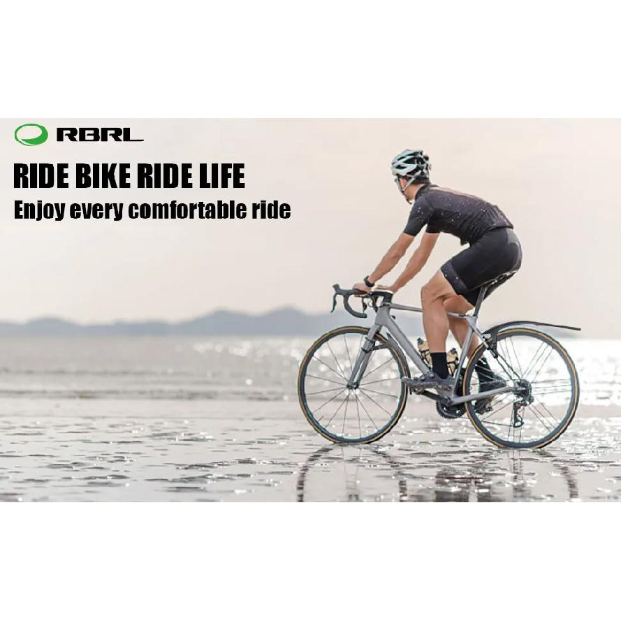 RBRL Bicycle Mudguard Gravel wings 700c Universal Mudguard Bicycle 28 Inch Adjustable and Easy to Install Mudguard for Road bike