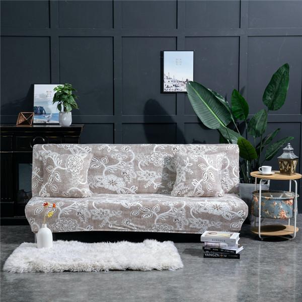 Elastisk sammenleggbar sovesofatrekk Alt-inkludert Tight Wrap Sofa Håndkle Sofatrekk Glidetrekk uten armlen Housse De Canap