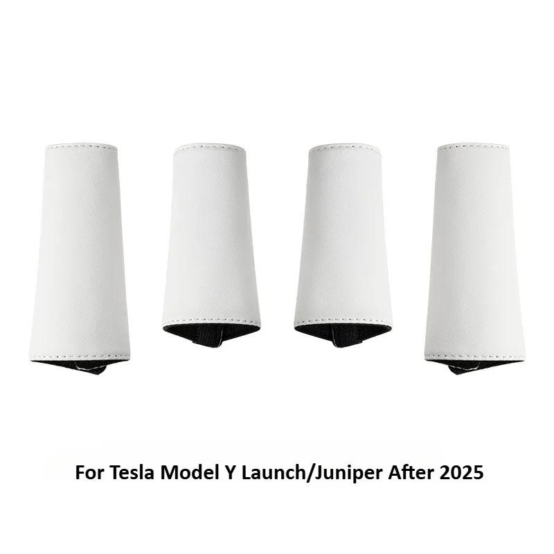 For Tesla Model Y Juniper/Model 3 Highland Door Handle Gloves Handle Protection Holster Leather Handlebar Grip Cover Accessories