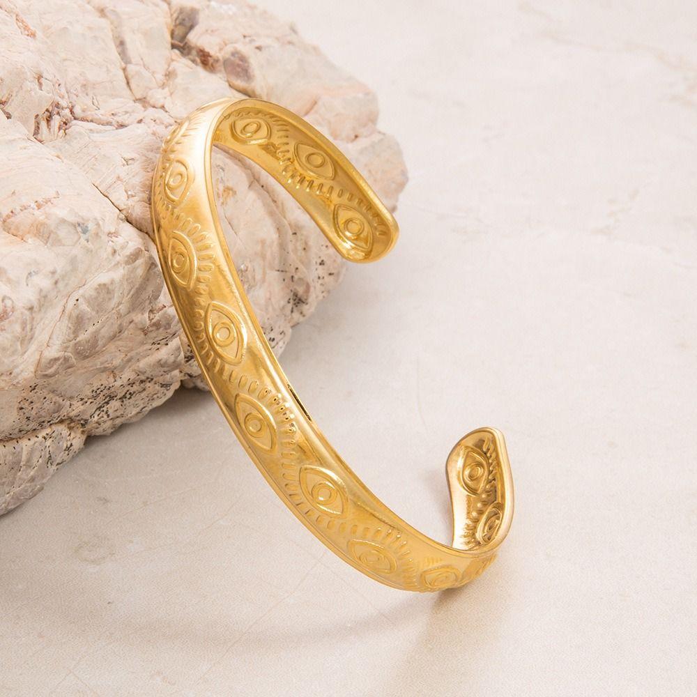 Adjustable Vintage Bracelet Fastness Ladies' Bracelet Creative Flower Opening Bracelet  Gift