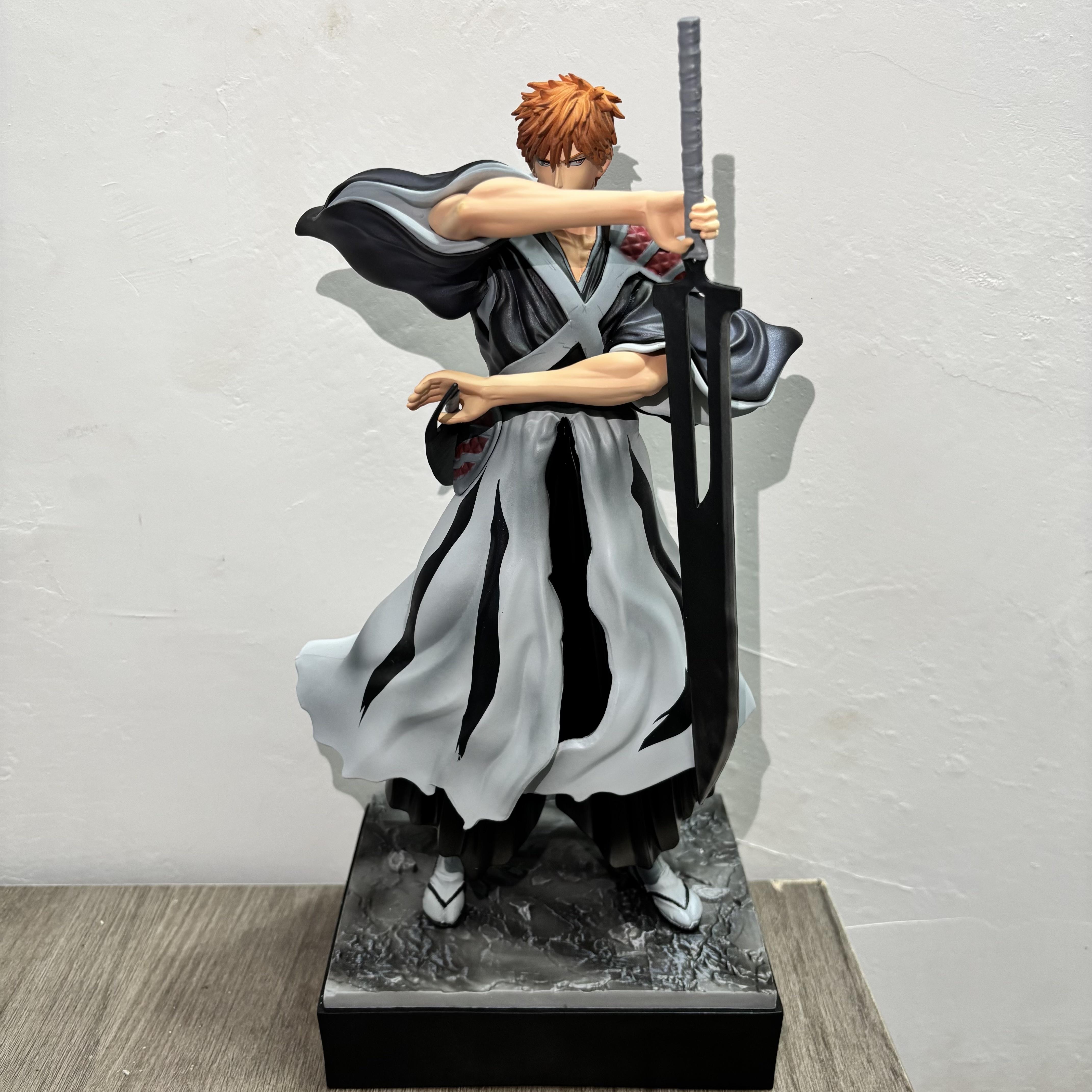 

In Stock Anime Kurosaki Ichigo Figurine Bleach Action Figures Pvc Model Doll Collection Statue Table Decora Toys Kid Birthday Gifts no box