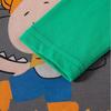 Kids Pure Cotton T-shirt Spring and Autumn Clothing Boys and Girls Cartoon Dinosaur Pattern Long Sleeves Bottoming Shirt Baby Letter Autumn Clothes