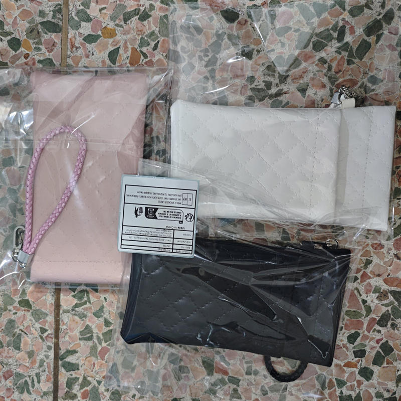 Sunglasses Storage Bags Pu Non Elastic Sheet Car Seam Waterproof High-end Glasses Storage Bag