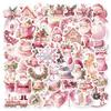 50 Cartoon Christmas Stickers for Laptops, Notebooks, Guitars, and DIY Projects