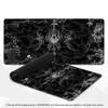 XXL Dark Gothic Skull Large Mousepad Skeleton Floral Pattern Deskmat Non-Slip Rubber Gaming Pc Keyboard Gamer Mouse Mats