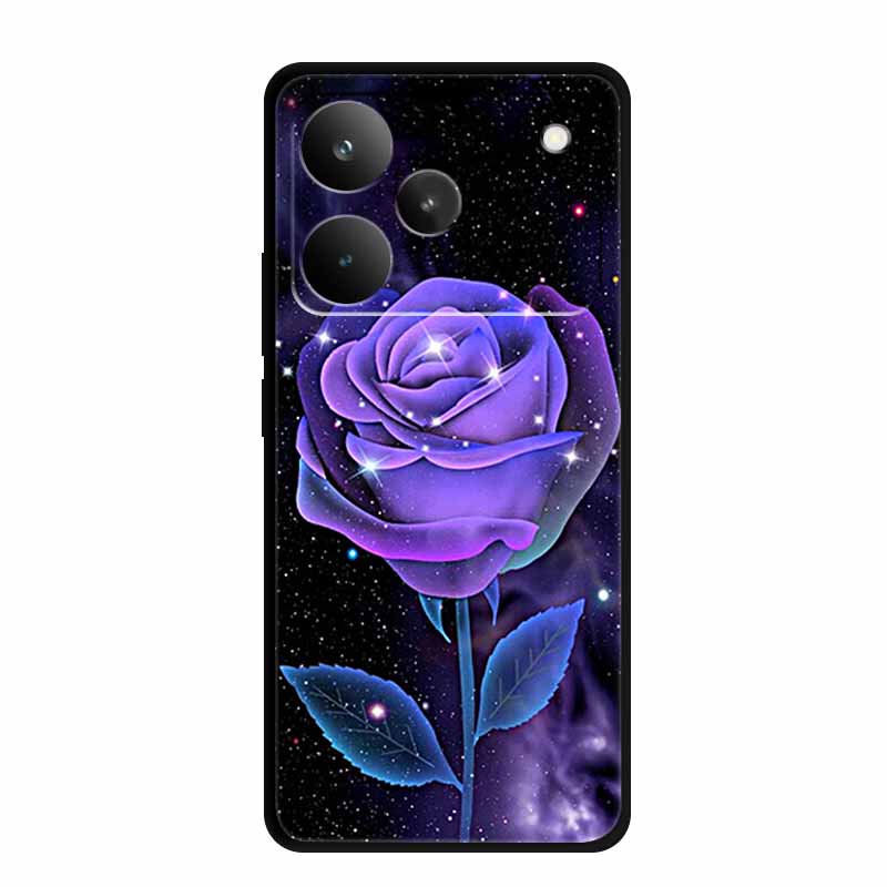 Für Realme P4 Pro 5G Hülle P4Pro Weiche TPU Silikon Rückabdeckung Für Realme P4 Pro Tiere 6,8" Bemalter Wolf Löwe Hülle Schale Tasche