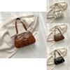 Chic Pu Leather Shoulder Bag For Women Trendy Street Style Chain Strap Hobo Bag
