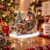 2D Flat Xmas Tabletop Decoration Acrylic Santa Claus Statue Ornaments Gifts