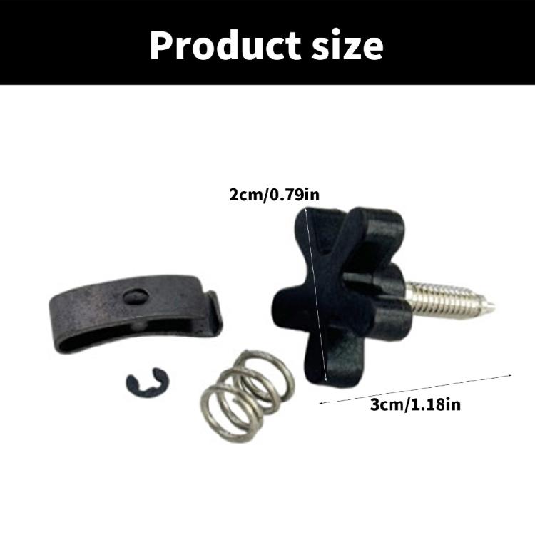 Motorcycle Throttle Tension Screw Assembly Kit Suitable For 56402-83A 56394-74 11155, With Essential Mounting Components