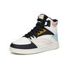 Anta Casual Abrasion Resistant Slip Resistant High Top Skateboard Shoes Women's White Pink Blue 122138071-2