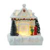 New High 14cm Christmas Light House Village Christmas Decorations For Home Xmas Gifts Christmas Ornaments New Year 2024 Natale N