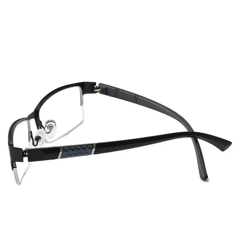 New Half Metal Frame Nearsighted Glasses Unisex Prescription Myopia 0 -0.5 -1 -1.5 -2 -2.5 -3 -4 -5 -6 Unisex Lentes Para Hombre