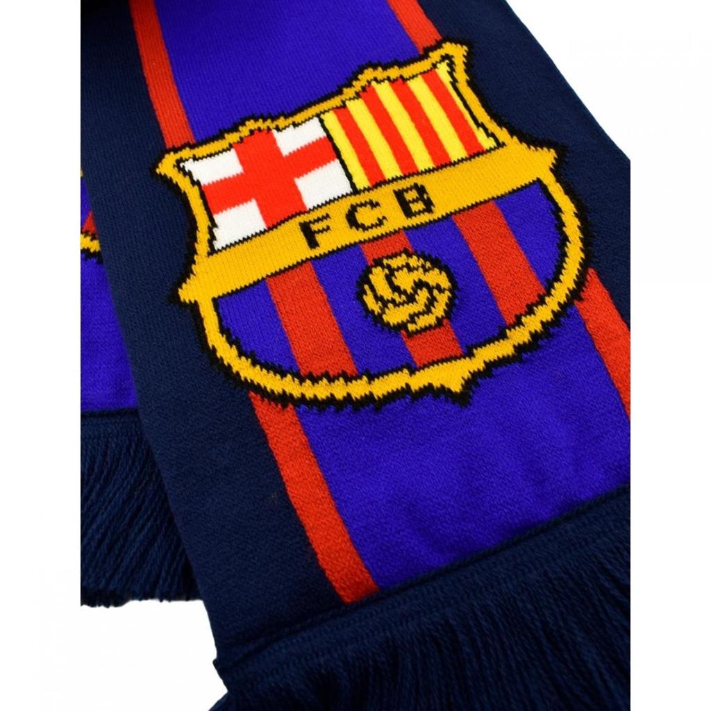 FC Barcelona Doppelstrickschal 5004BUD39 Marineblau