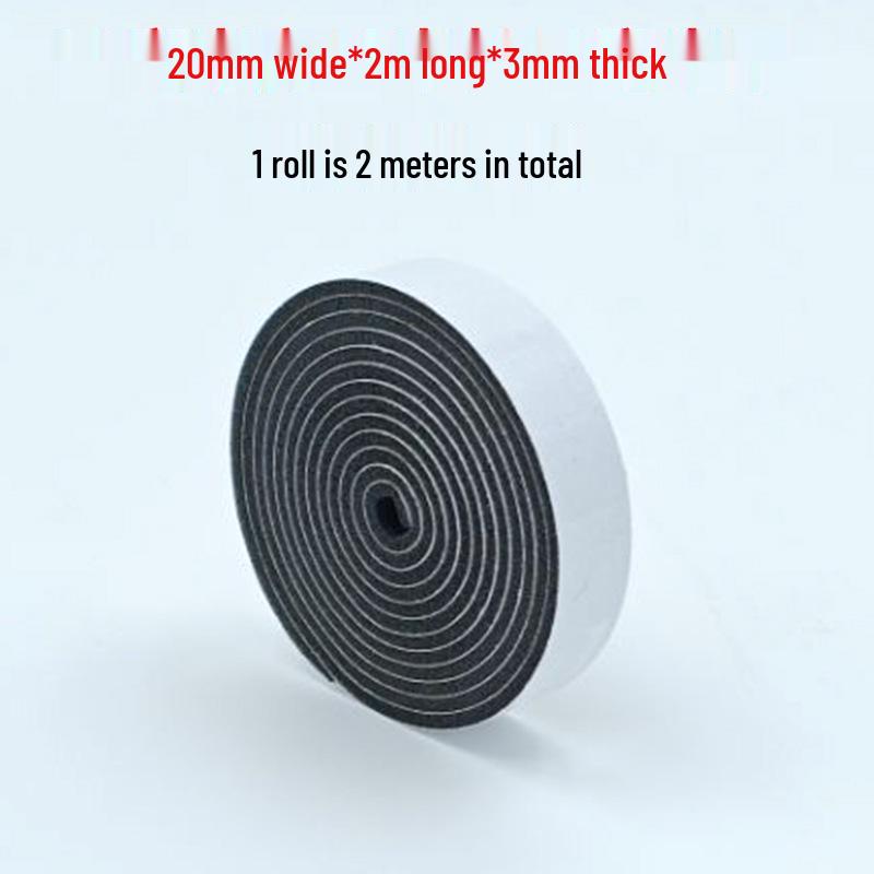 Black Self-Adhesive Fire Retardant Foam Tape