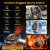 New 1400mAh Super Capacity Battery Smart Watch GPS path tracker Outdoors Military Adult Clock 10ATM Waterproof Swim Smartwatch