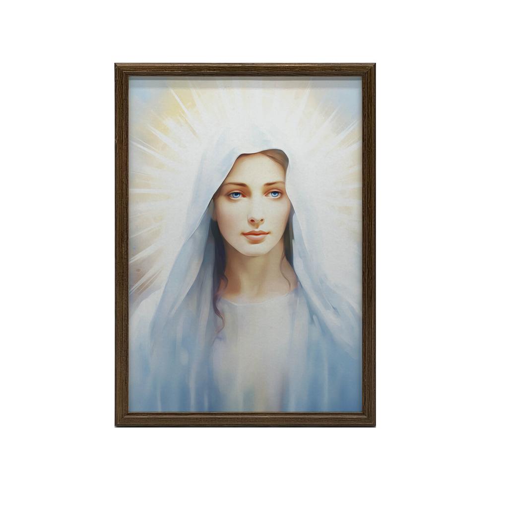 Light of Mary Light of Mary, 40X50 Cm, Unframed, Matte Paper 230 Gsm