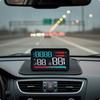 Vehicle Data HUD SingleButtonKey Power Off Car Computer Connector Dual Mode Heads Up Display