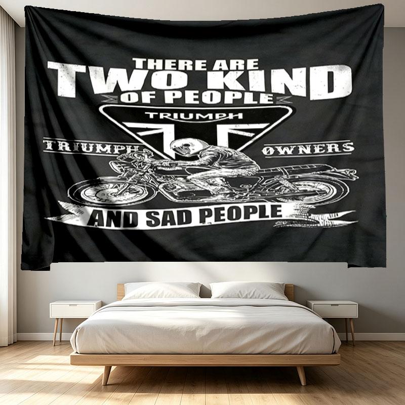 Triumph Print Tapestry - Portable Wall Decor Cloth, for Home, Dorm, Travel, Bedroom, Living Room - Ideal Birthday Housewarming Gift