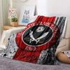 Sheffield United Football Club  Print Flannel Blanket, High Quality Comfortable for All Seasons, Home Decor, Warmth and Comfort
