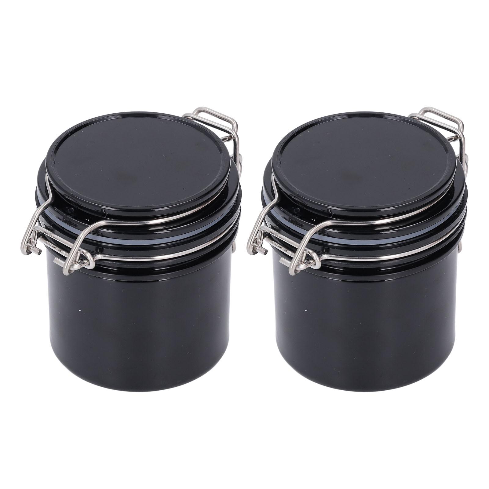 

2pcs Glue Storage Jars 200ml Lash Glue Container Grafting Sealing Adhesive Storage Jar for Eyelash