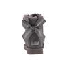 UGG Suede Thermal Slip Resistant Short Snow Boots Women's Charcoal 1100212W-CHRC